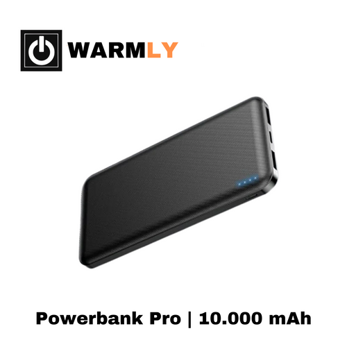 Warmly™ Powerbank Pro - 10.000 mAh